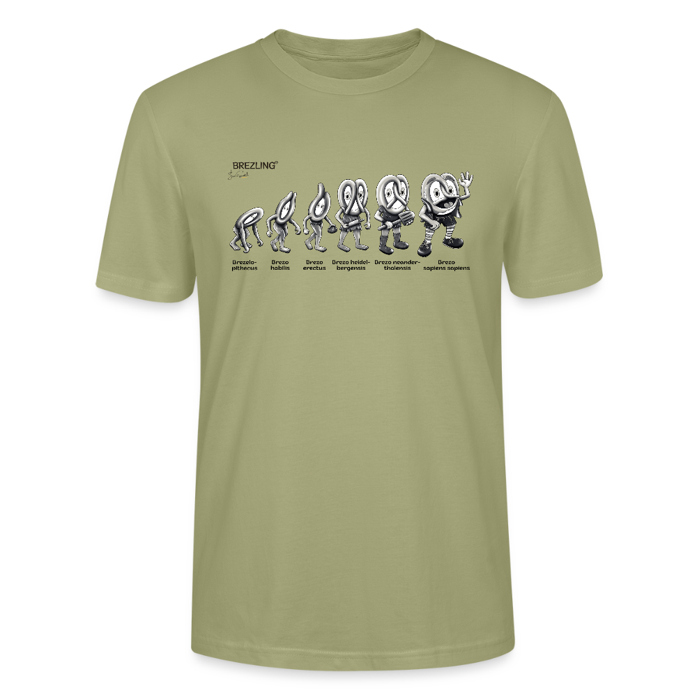 Unisex T-Shirt "Brevolution" - türkis - Stanley/Stella Unisex T-Shirt CRAFTER - Nebelgrün