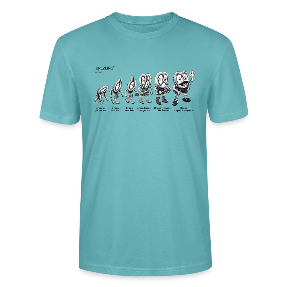 Unisex T-Shirt "Brevolution" - türkis - Stanley/Stella Unisex T-Shirt CRAFTER - Pastelltürkis