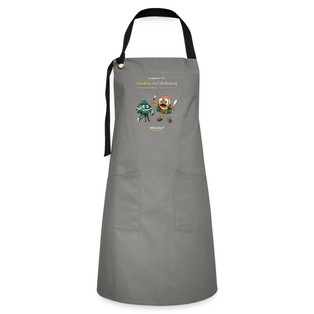 BREZLING® Grill-Ehrenkollektion "Ausgezeichnet: Assistenz der Glutleitung" (Erwachsene) - grey/black