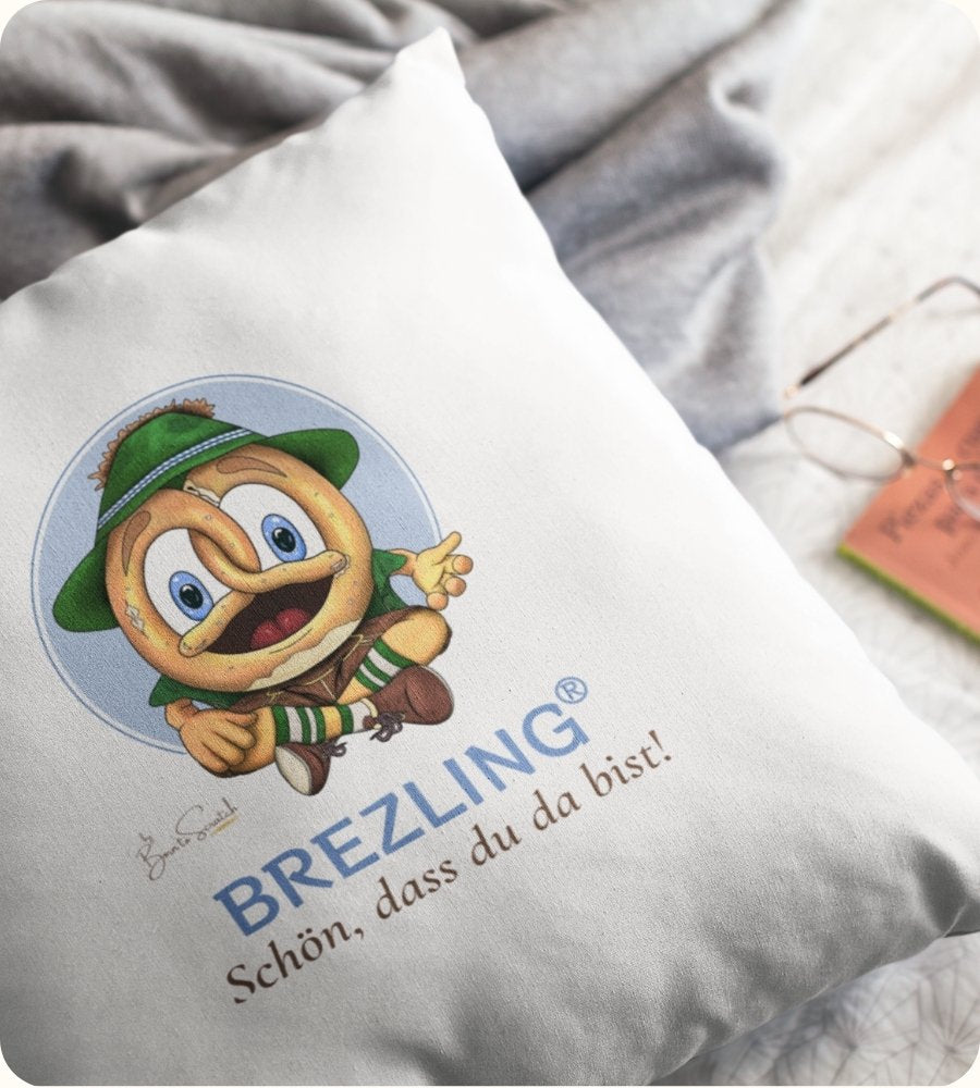 Zierkissen "Schön, dass du da bist!"
