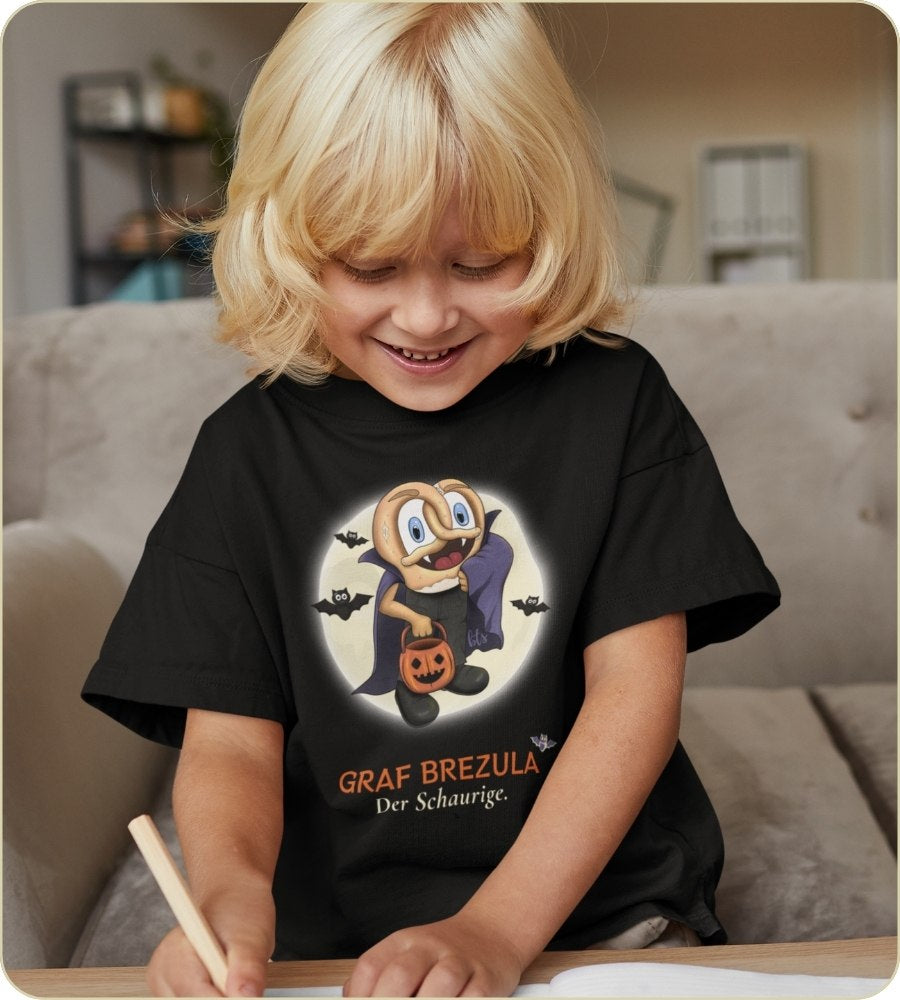 Halloween Kindershirt "GRAF BREZULA - Der Schaurige"
