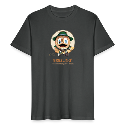 NEU BREZLING® T-Shirt "Charmanter geht's nicht." - Anthrazit (unisex) - Anthrazit