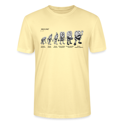 Unisex T-Shirt "Brevolution" - türkis - Stanley/Stella Unisex T-Shirt CRAFTER - Creme