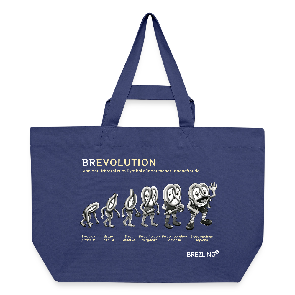 BREVOLUTION - Recycelte Shopping Bag von Stanley/Stella - Dämmerung