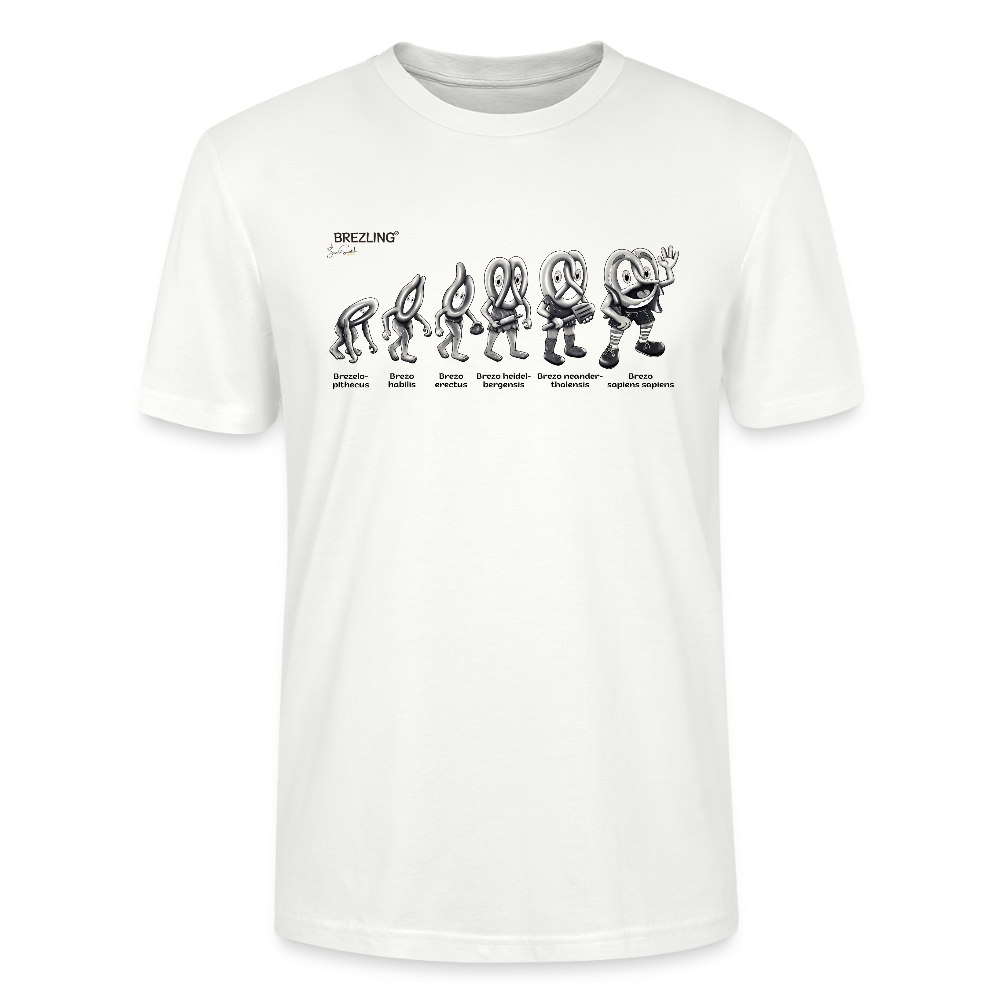 Unisex T-Shirt "Brevolution" - türkis - Stanley/Stella Unisex T-Shirt CRAFTER - Weiß