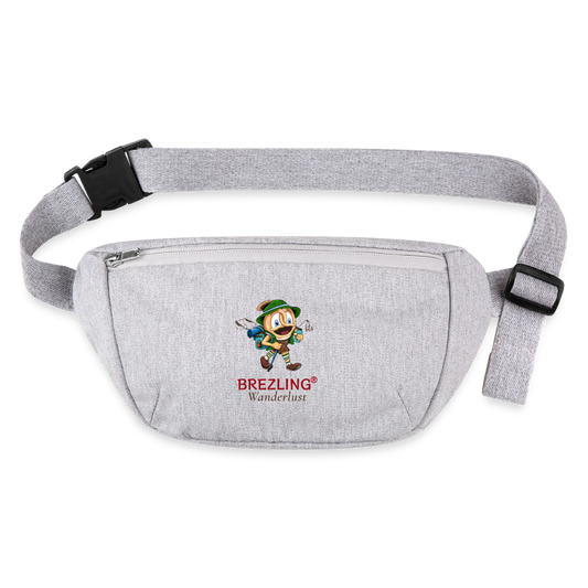 GTA-07-029-B029x14z-G0  Crossbodybag "Wanderlust" - hellgrau - Grau meliert