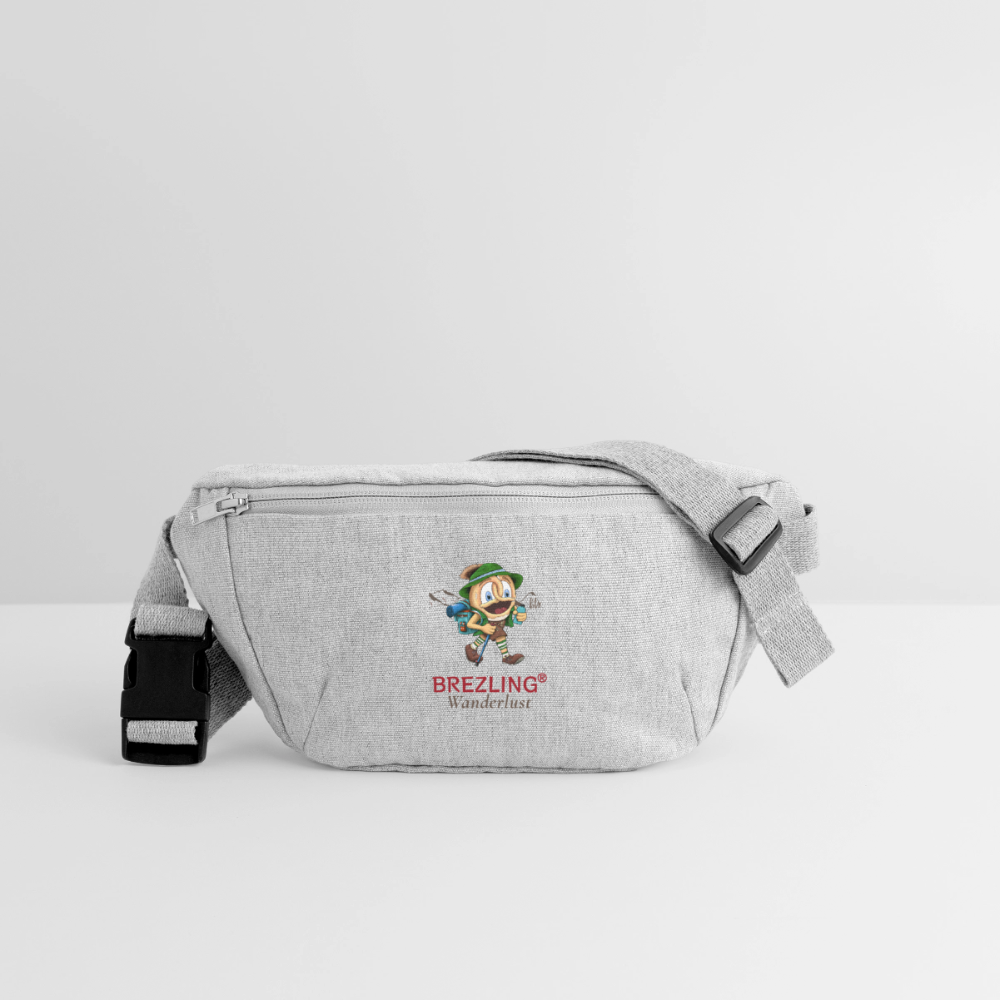 GTA-07-029-B029x14z-G0  Crossbodybag "Wanderlust" - hellgrau - Grau meliert