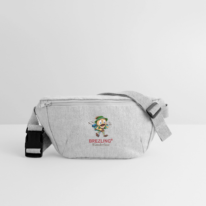 GTA-07-029-B029x14z-G0  Crossbodybag "Wanderlust" - hellgrau - Grau meliert