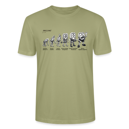 Unisex T-Shirt "Brevolution" - türkis - Stanley/Stella Unisex T-Shirt CRAFTER - Nebelgrün