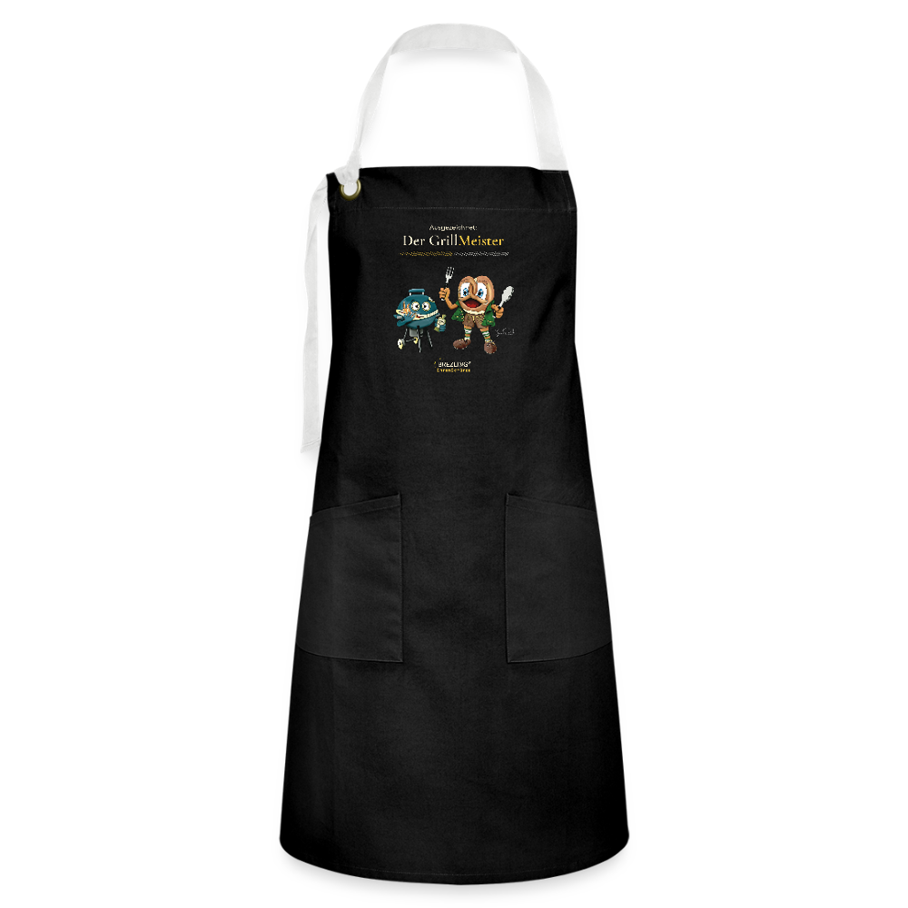 BREZLING® Grill-Ehrenkollektion "Ausgezeichnet: Der Grillmeister" - black/white