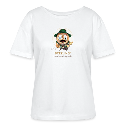 NEU TEST BREZLING® Damen T-Shirt "Little Legend. Big smile." - Weiß - Weiß