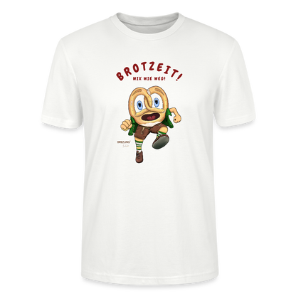 Unisex T-Shirt "Brotzeit! Nix wie weg!" - weiß - Stanley/Stella Unisex T-Shirt CRAFTER - Weiß