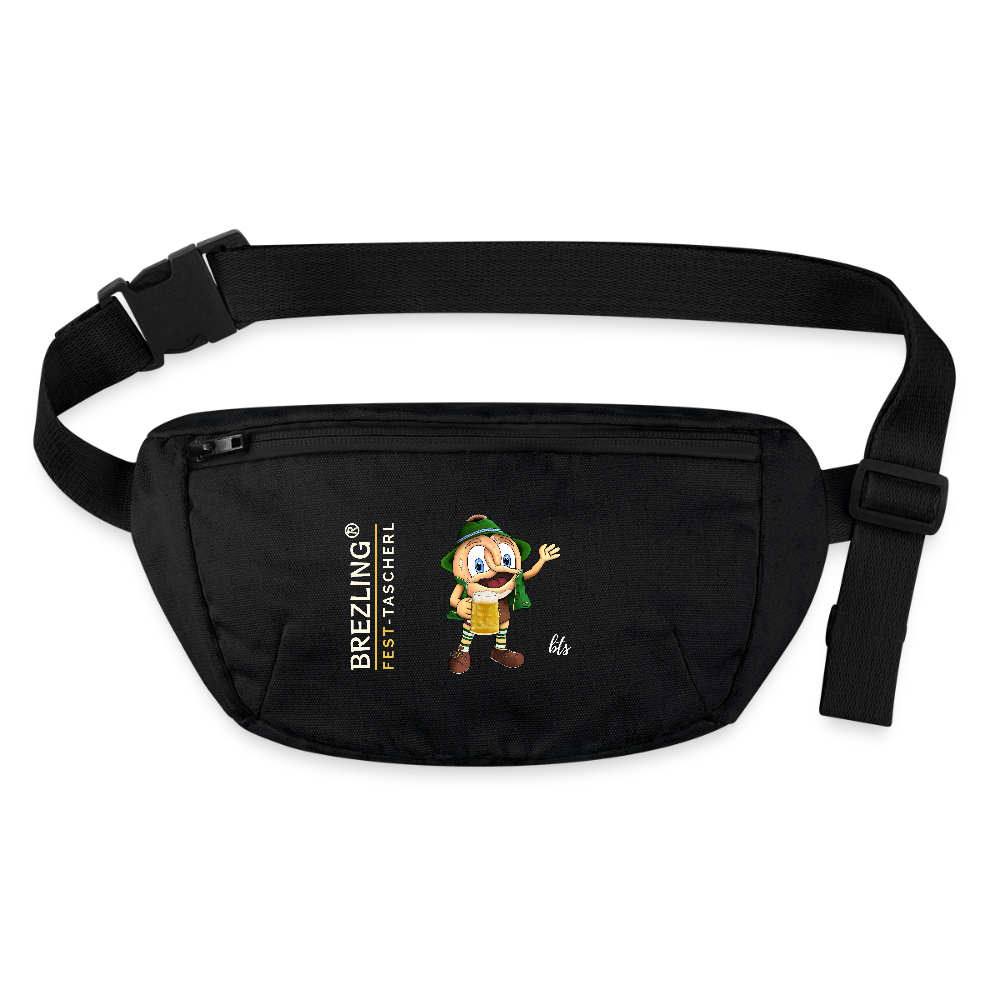GTA-01-031-B060x0z-G0  BREZLING® "Festtascherl" - schwarz - Stanley/Stella recycelte Gürteltasche - Schwarz