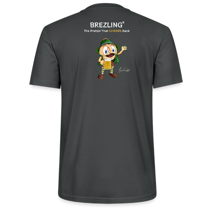 TSE-02-025-B060x0rck  BREZLING® Oktoberfest-Edition T-Shirt "Ein Prosit" - Anthrazit - Stanley/Stella Unisex T-Shirt CRAFTER Neu - Anthrazit