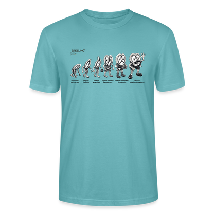 Unisex T-Shirt "Brevolution" - türkis - Stanley/Stella Unisex T-Shirt CRAFTER - Pastelltürkis