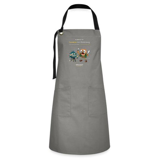 BREZLING® Grill-Ehrenkollektion "Ausgezeichnet: Assistenz der Glutleitung" (Erwachsene) - grey/black
