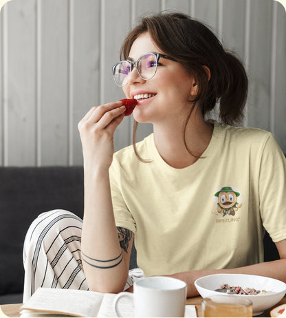 Damen-Shirt mit Emblem