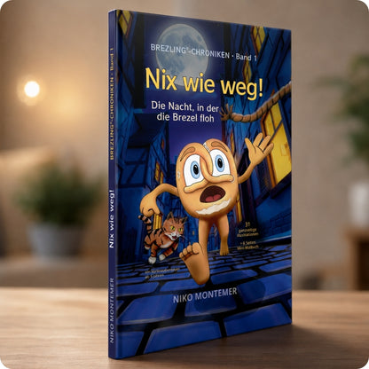 Buch "Nix wie weg! Die Nacht, in der die Brezel floh"