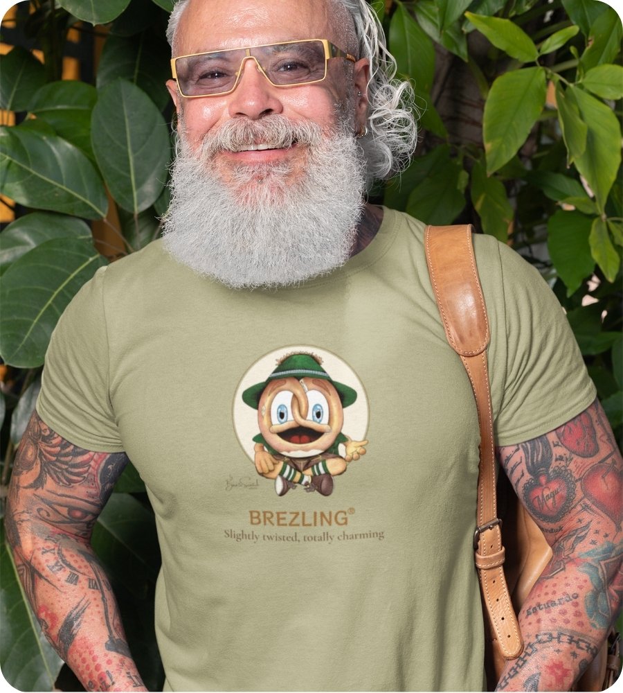 Herren T-Shirt "Slightly twisted, totally charming"