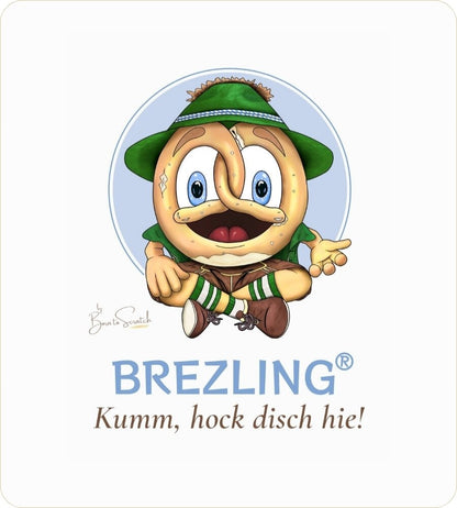 Zierkissen Pfalz "Kumm, hock disch hie!"
