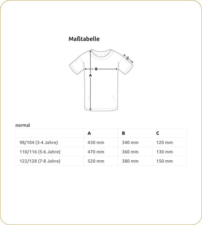 Kinder T-Shirt – „Faustdick hinter den Ohren. Welche Ohren?“