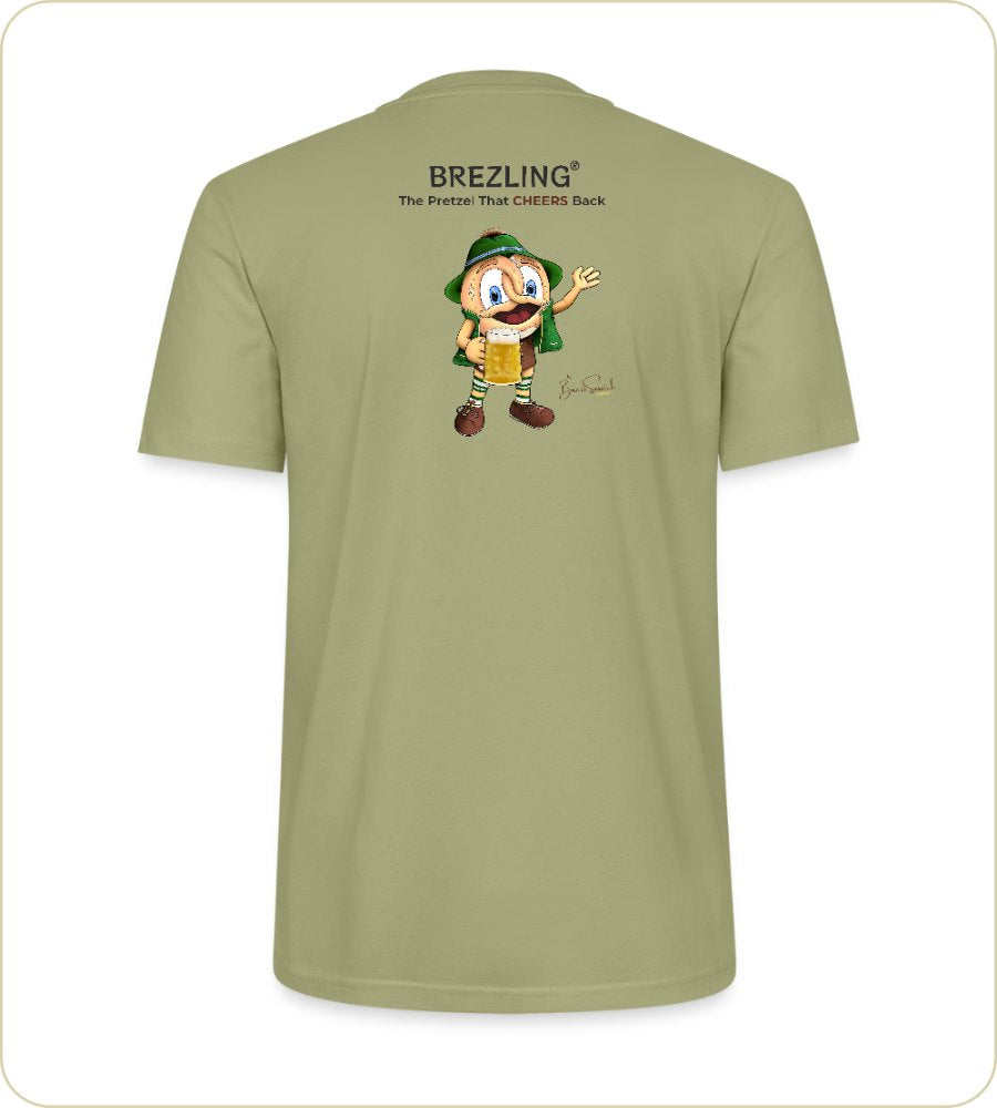 T-Shirt "Ein Prosit " - nebelgrün (unisex)