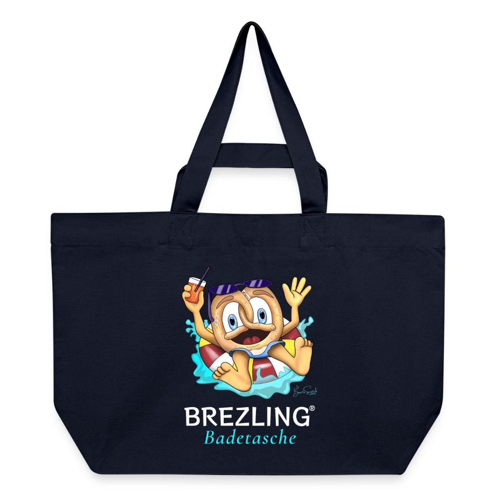BREZLING® Badetasche aus recycelter Baumwolle